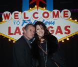 Christophe Dechavanne et Zabou Breitman lors de la soirée Welcome to Fabulous LAS VEGAS à Paris, le 9 avril 2013. La capitale mondiale du divertissement s'est installée à l'espace Tilsitt, à deux pas des Champs Elysées pour une soirée exceptionnelle, pour promouvoir la magie et les shows de la nouvelle saison.