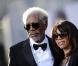Morgan Freeman et Morgana à la première d'Oblivion à Los Angeles, le 10 avril 2013.