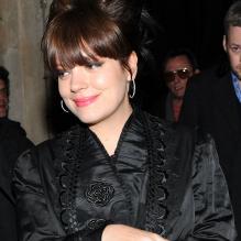 Lily Allen à Paris, le 26 février 2013.