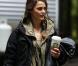 Keri Russell sur le tournage du film Dawn of the Planet of the Apes  à Vancouver, le 12 avril 2013.