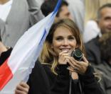 Claire Keim applaudit et photographie son chéri Bixente Lizarazu