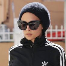 Nicole Richie quitte les Tracy Anderson Studios à Los Angeles, le 10 avril 2013.