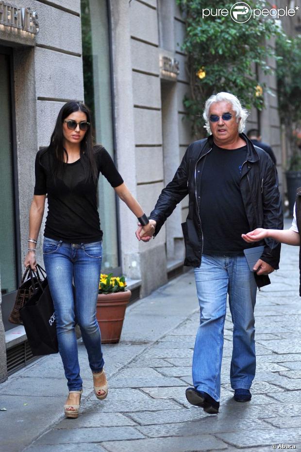 Elisabetta Gregoraci couple