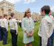 Kate Middleton : Baby bump en vue, sublimé à Windsor pour les Queen's Scouts