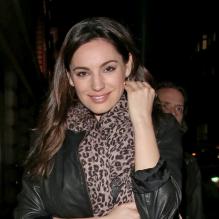 Kelly Brook radieuse lors duconcert de Beyoncé avant de se rendre au restaurant Novikov à Londres le 1er mai 2013