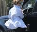 La jeune maman Drew Barrymore sort de son cours de yoga et va faire du shopping à Bristol Farms dans le quartier de West Hollywood, le 4 mai 2013.