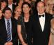  Le prince Albert de Monaco présidait, accompagné de sa soeur la princesse Caroline de Hanovre, le concert Les Violons de l'espoir, en avant-première à Monte-Carlo le 5 mai 2013. 