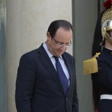 Francois Hollande au palais de l'Elysée à Paris le 2 mai 2013