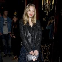 Amanda Seyfried à la soirée de son ami Harry Josh le 4 mai 2013 à New York
