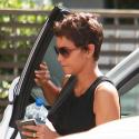 Halle Berry : Câline avec Nahla avant une séance shopping pour son futur bébé