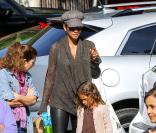 Halle Berry : Câline avec Nahla avant une séance shopping pour son futur bébé