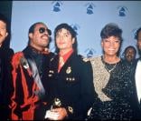 Lionel Richie, Stevie Wonder, Michael Jackson, Dionne Warwick et Quincy Jones - 1987.