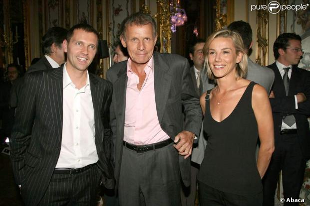 Thomas Hugues, Patrick Poivre d'Arvor et Laurence Ferrari