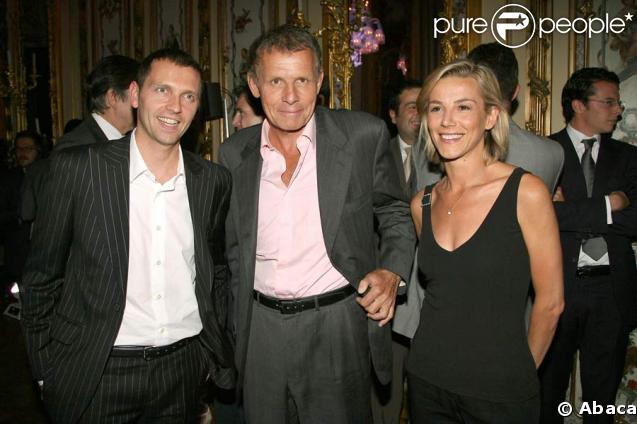 Thomas Hugues, Patrick Poivre d'Arvor et Laurence Ferrari