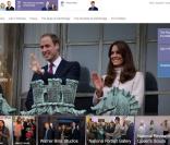  Capture d'écran du site officiel du duc et de la duchesse de Cambridge. Le site officiel du mariage de Kate Middleton et du prince William, www.officialroyalwedding2011.org, a été désactivé en mai 2013. 