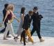 La famille de Steven Spielberg à l'hôtel Cap-Eden-Roc à Antibes, le 14 mai 2013.