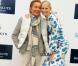 Valentino et Karolina Kurkova lors du match Sentebale Royal Salute Polo Cup à Greenwich, Connecticut, le 15 mai 2013 lors de la visite officielle du prince Harry aux Etats-Unis.