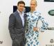 Archie Drury et Karolina Kurkova lors du match Sentebale Royal Salute Polo Cup à Greenwich, Connecticut, le 15 mai 2013 lors de la visite officielle du prince Harry aux Etats-Unis.