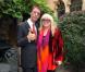 Robin Gibb et sa femme Dwina à leur domaine d'Oxford "The Prebendal", le 14 juin 2011.