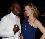 Jimmy Jean-Louis et Lorie lors de la Canal + party durant le 66e Festival de Cannes le 17 mai 2013