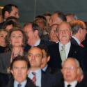 Juan Carlos Ier et Sofia d'Espagne : Ravis du duel Real-Atletico à San Bernabeu
