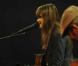 Carla Bruni a donné de la voix lors d'un concert exceptionnel pour la radio France Bleu, mercredi 23 mai 2013.