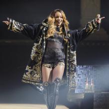 Rihanna en concert au Barclays Center à Brooklyn, le 5 mai 2013.