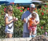 Kevin Federline : Moments glacés face à des tortues avec sa belle et sa fille