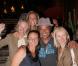 Arantxa Sanchez Vicario, Mary Pierce, Yannick Noah et Jana Novotna lors du dîner du Trophée des Légendes au Buddha-Bar à Paris le 5 juin 2013