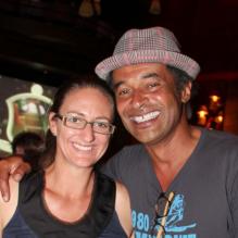 MaryPierce et Yannick Noah lors du dîner du Trophée des Légendes au Buddha-Bar à Paris le 5 juin 2013