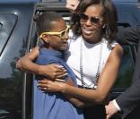 Michelle Obama et ses filles : Au pub avec Bono, touristes complices en Irlande