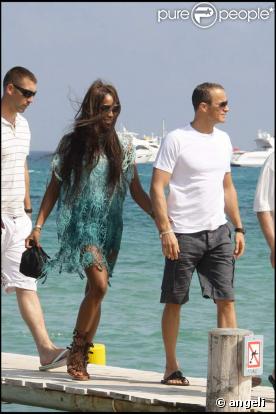Naomi Campbell et son amoureux Marcus Elias