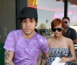 Pete Wentz et Ashlee Simpson petite pause donut's à L.A