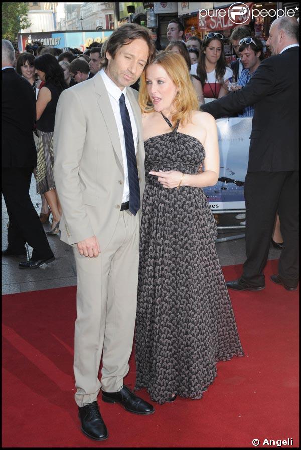 David Duchovny et Gillian Anderson