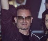 Bono et sa femme Ali