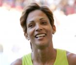 Christine Arron a mis le feu au village olympique