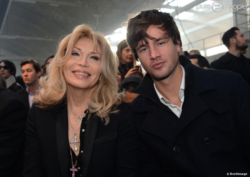 Amanda Lear couple