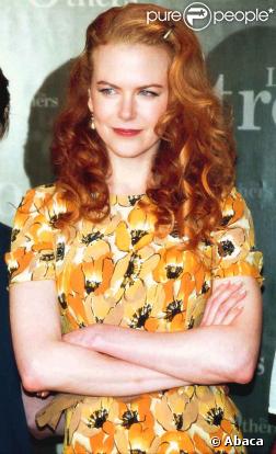 Les rousses : Nicole Kidman