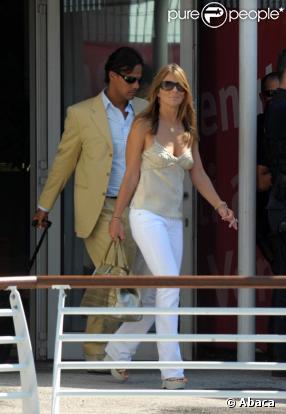 Liz Hurley et Arun Nayar : welcome Venise !