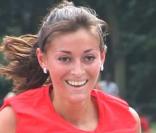 Rachel Legrain-Trapani lors de The Human Race Paris