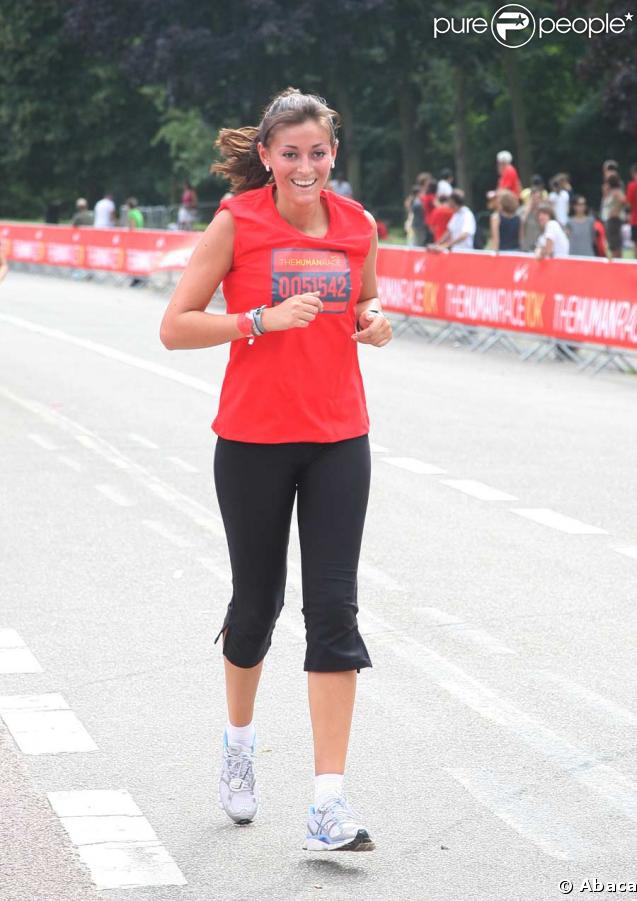 Rachel Legrain-Trapani lors de The Human Race Paris
