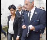 Rachida Dati en visite à la maison centrale, à l'île de Ré