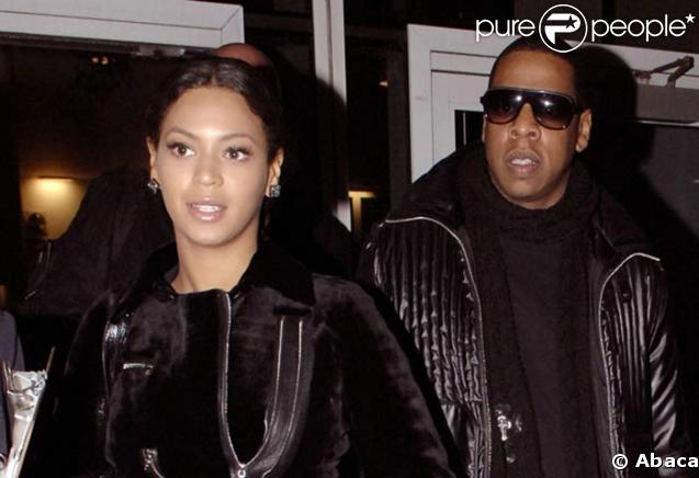 Beyoncé Knowles et son mari Jay-Z