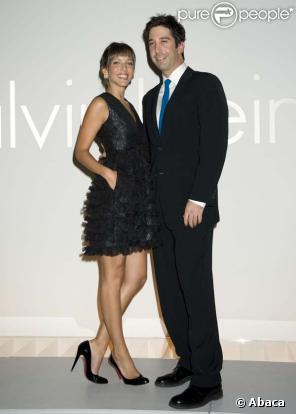 David Schwimmer et sa compagne