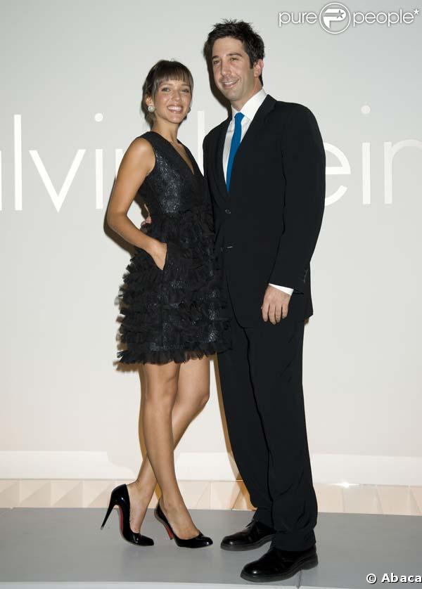 David Schwimmer et sa compagne
