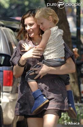 Liv Tyler et son fils Milo