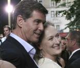Pierce Brosnan et Meryl Streep