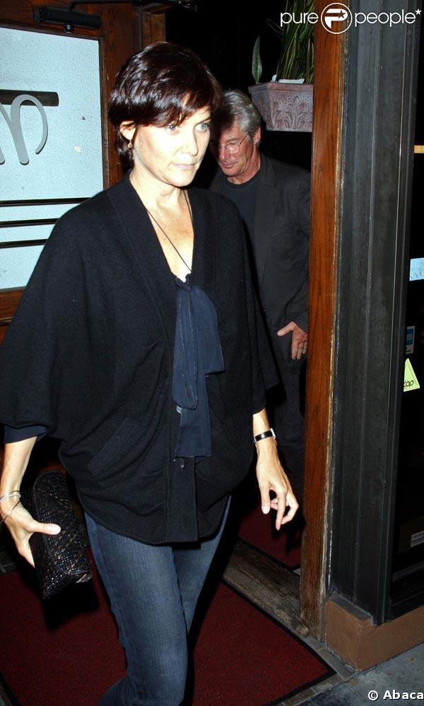 Richard Geere et son épouse Carey Lowell à LA