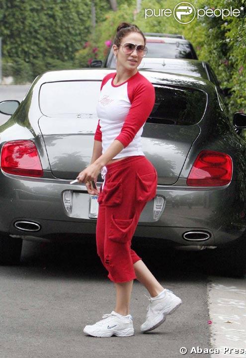 Jennifer Lopez à l'entrainement !