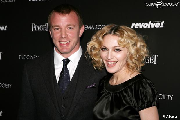 Guy Ritchie et Madonna lors de la projection de Revolver à New York 